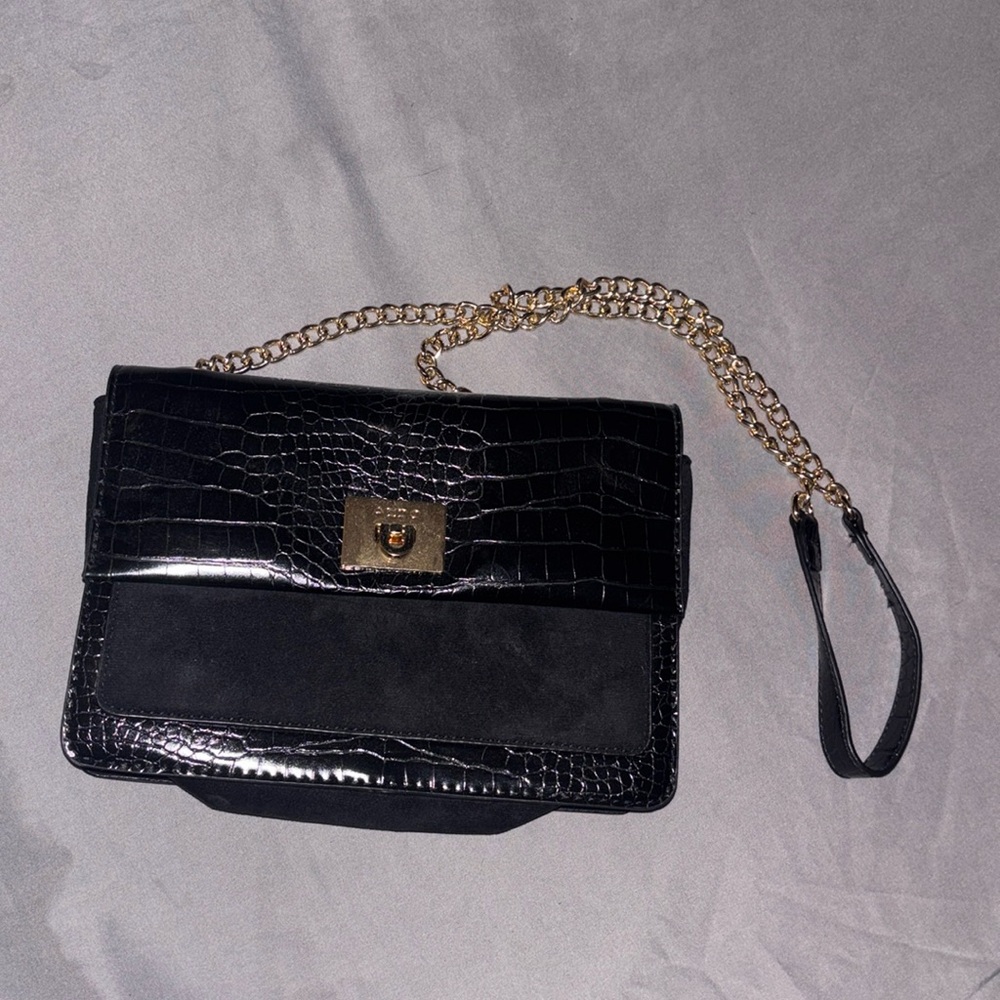Aldo black side bag